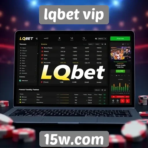 Interface do usuário do site lqbet vip
