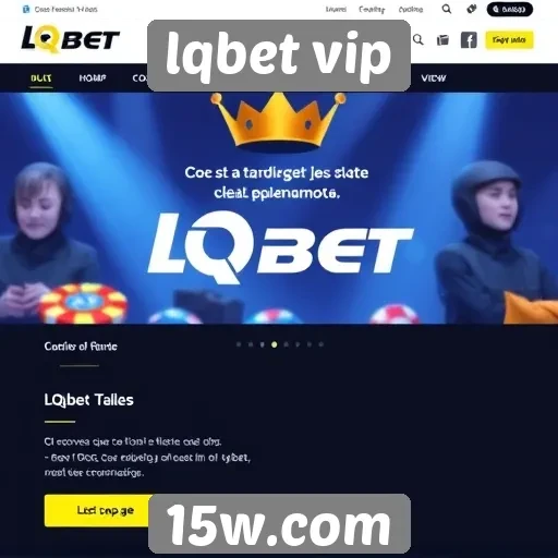 Experiência do usuário no lqbet vip
